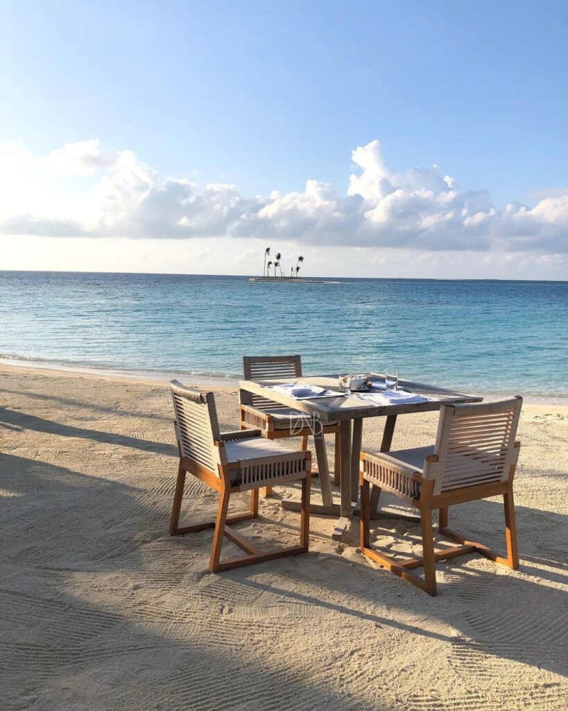 Nina Dining Chair by the beach