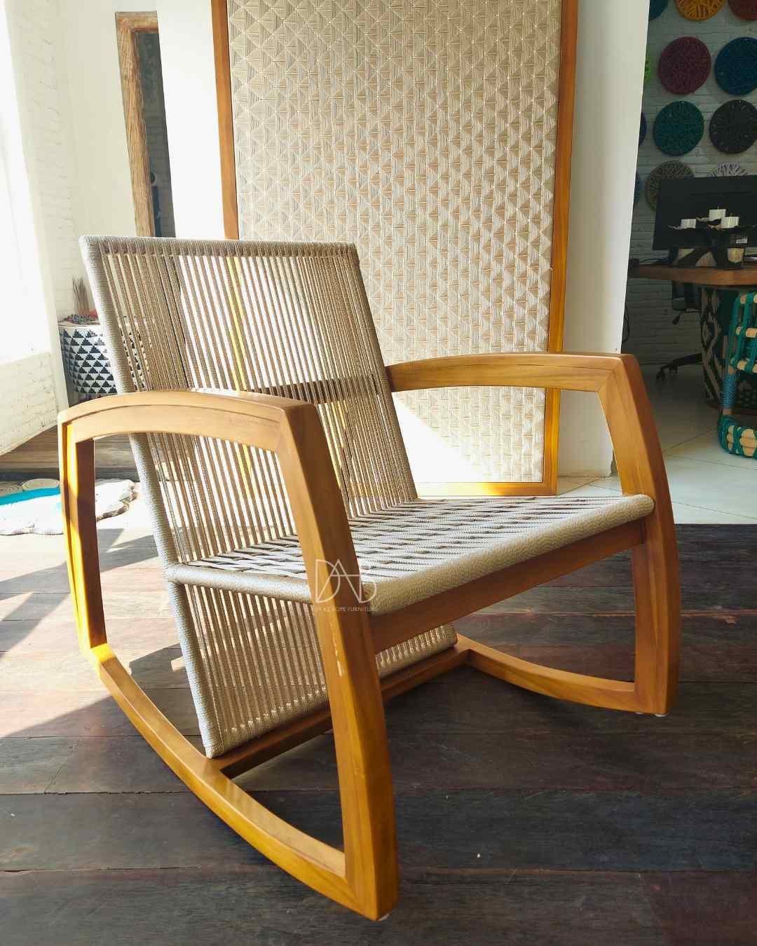 Intricately designed Indonesian furniture pieces.