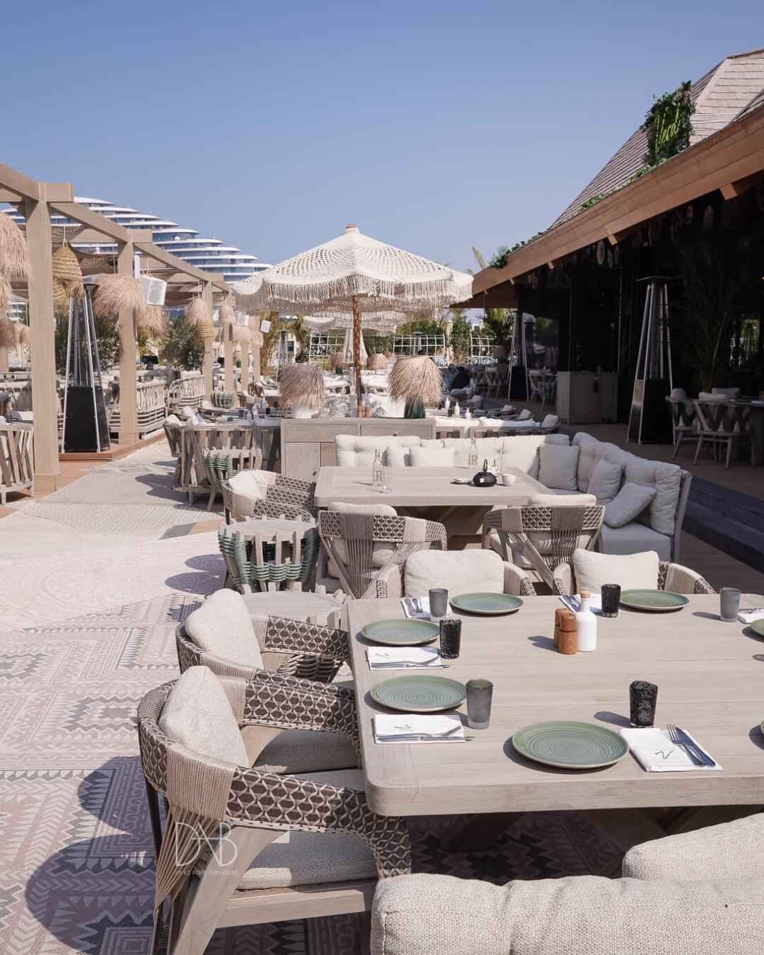 Assorted outdoor restaurant furniture for wholesale.