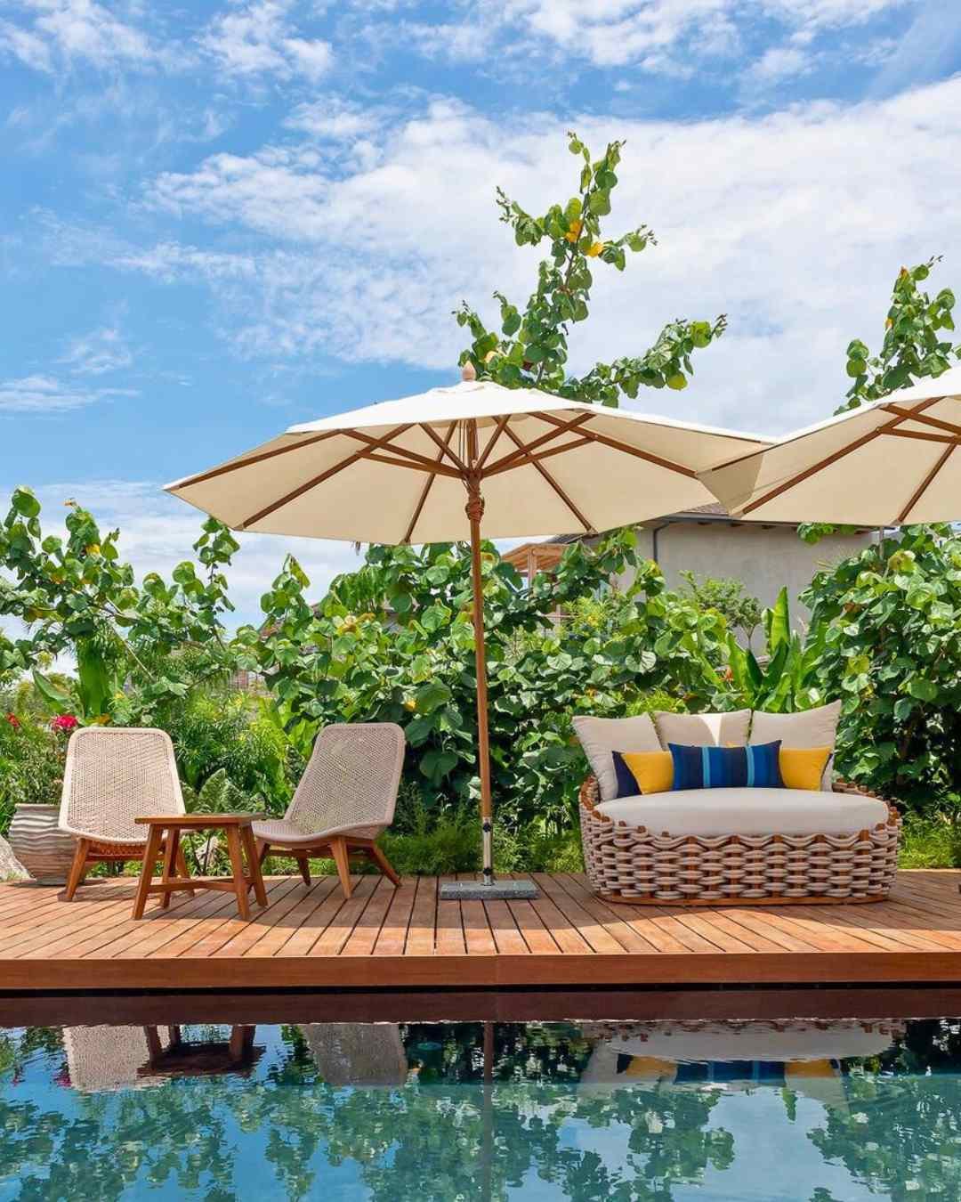 Premium hotel outdoor furniture.