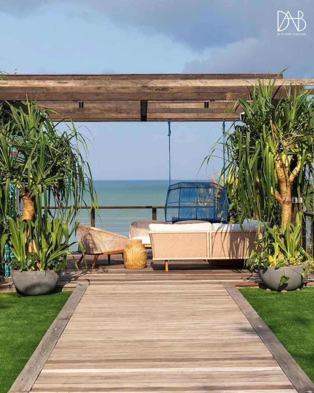 Designing with Trendy Rope Patio Furniture