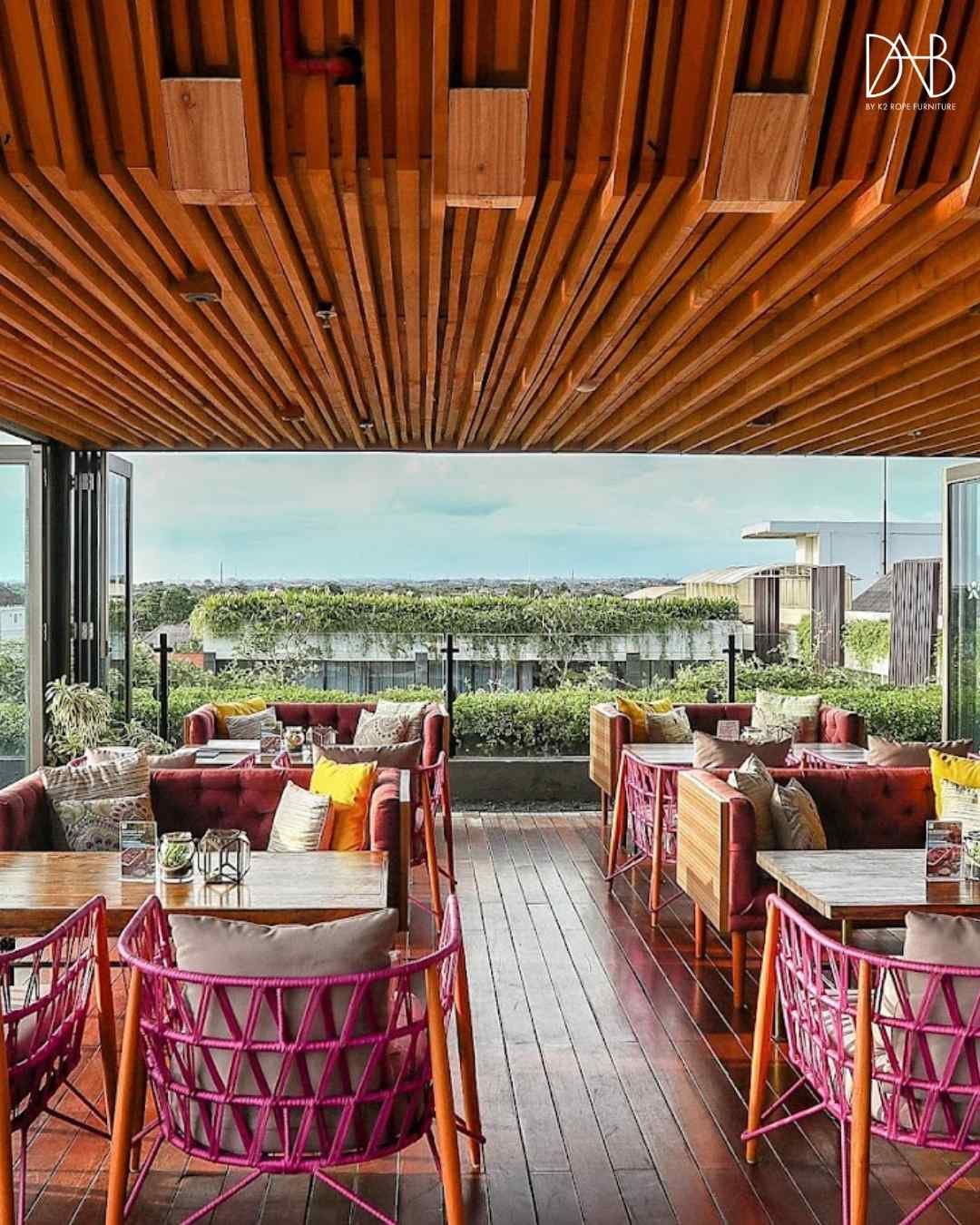 Modern Restaurant Furniture in Business Setting