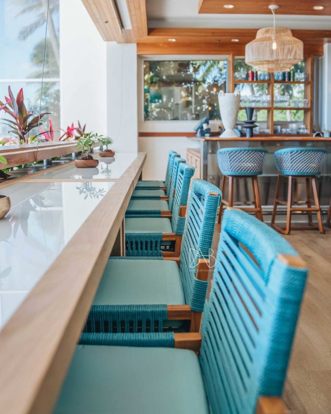 Rope furniture showcasing exceptional durability