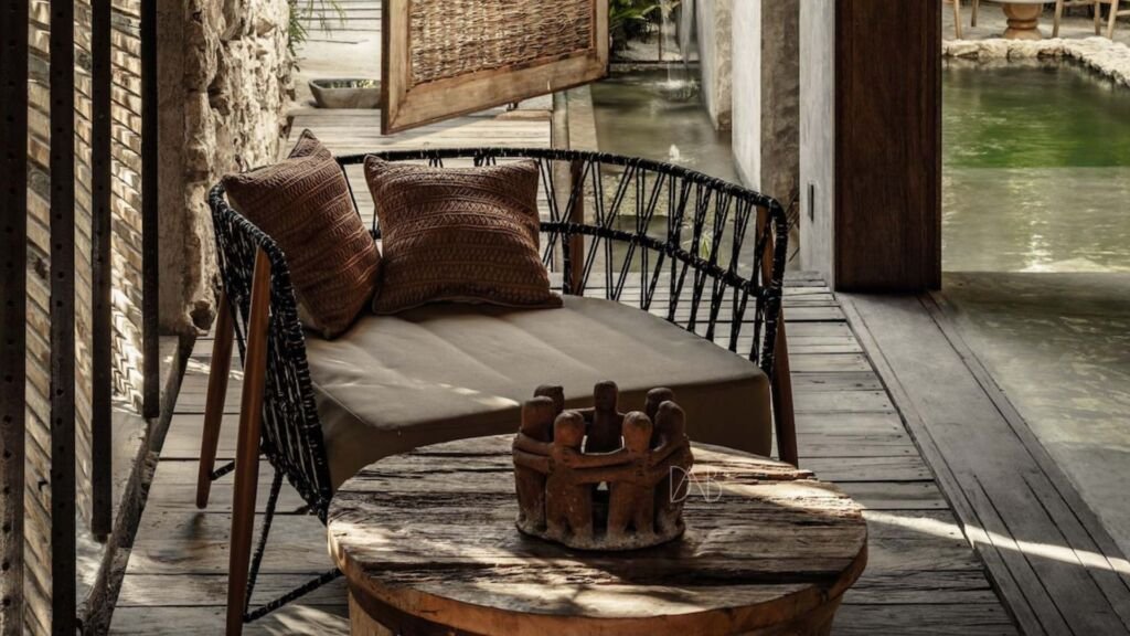 Strategic selection of resort furniture from expert suppliers.