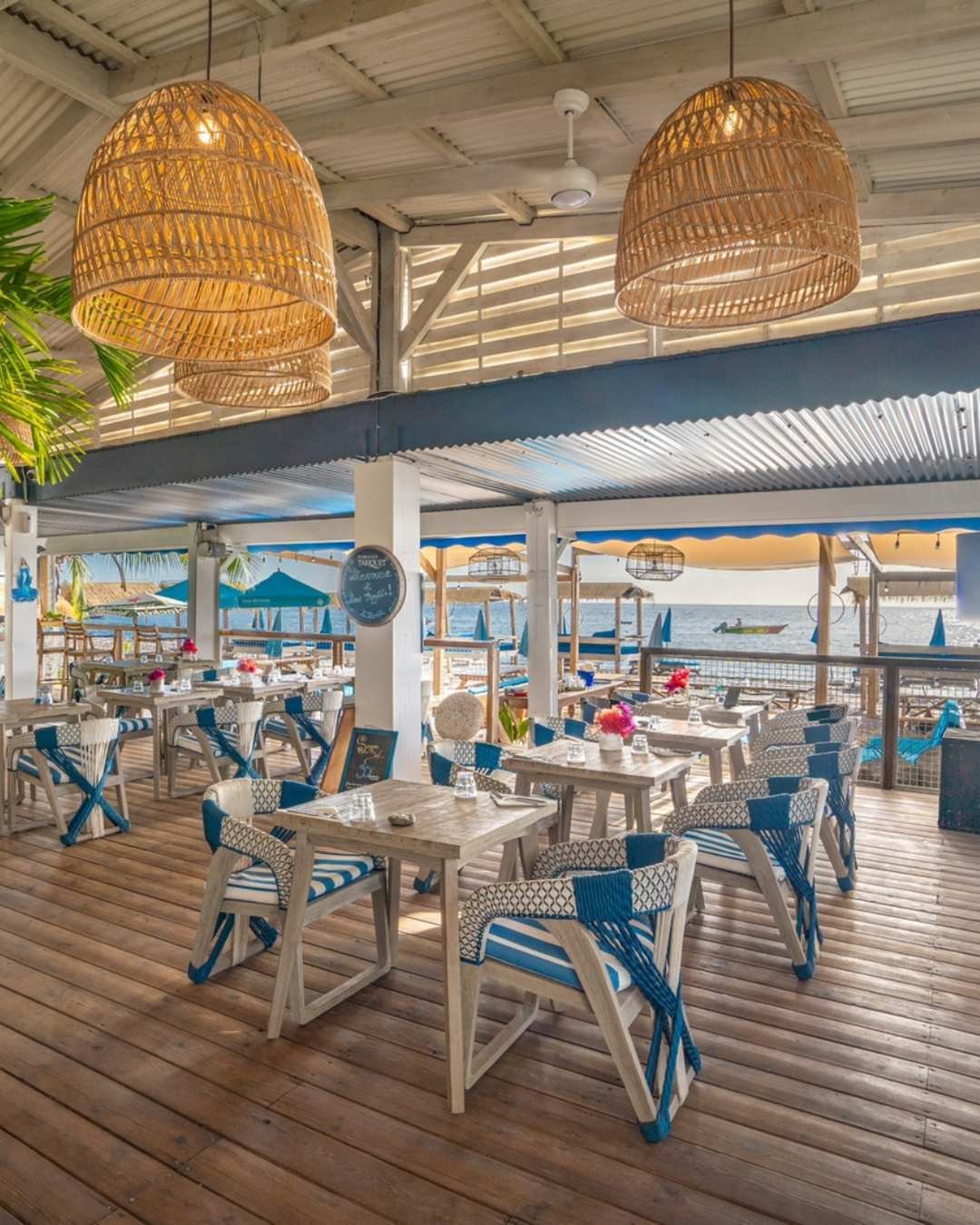 Captivating restaurant space with carefully curated interior design elements.