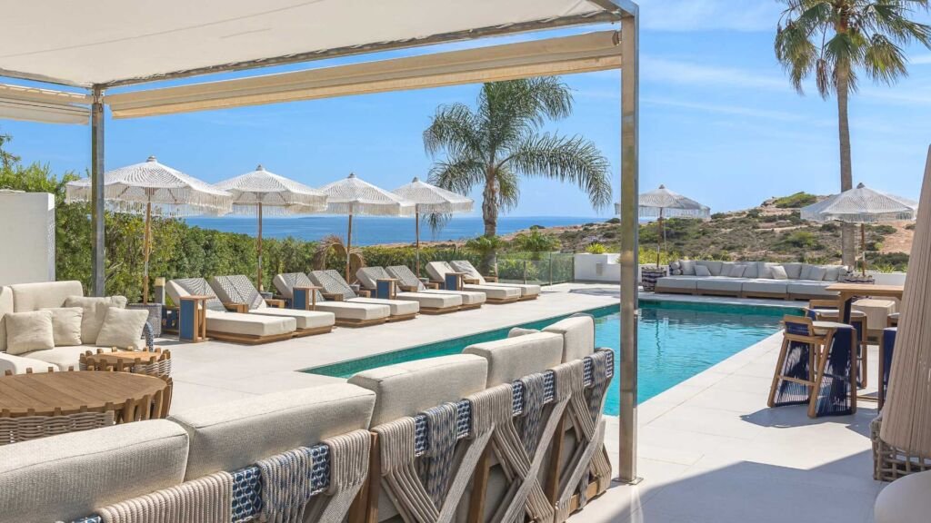 Elevate ambiance with resort grade furniture showcasing opulence and quality.