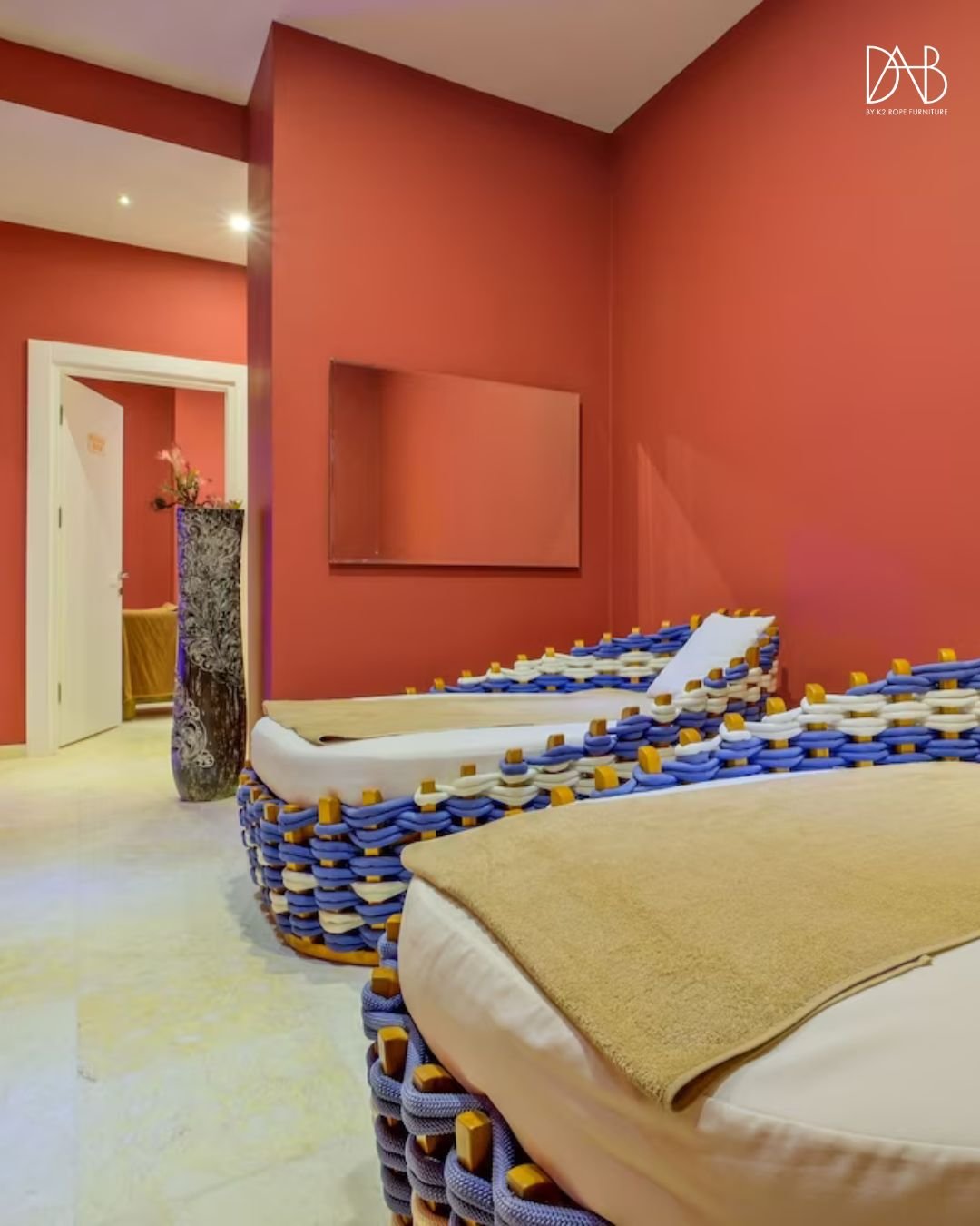 Hotel Interior Design Inspiration: Stylish Reception Area with Artistic Decor