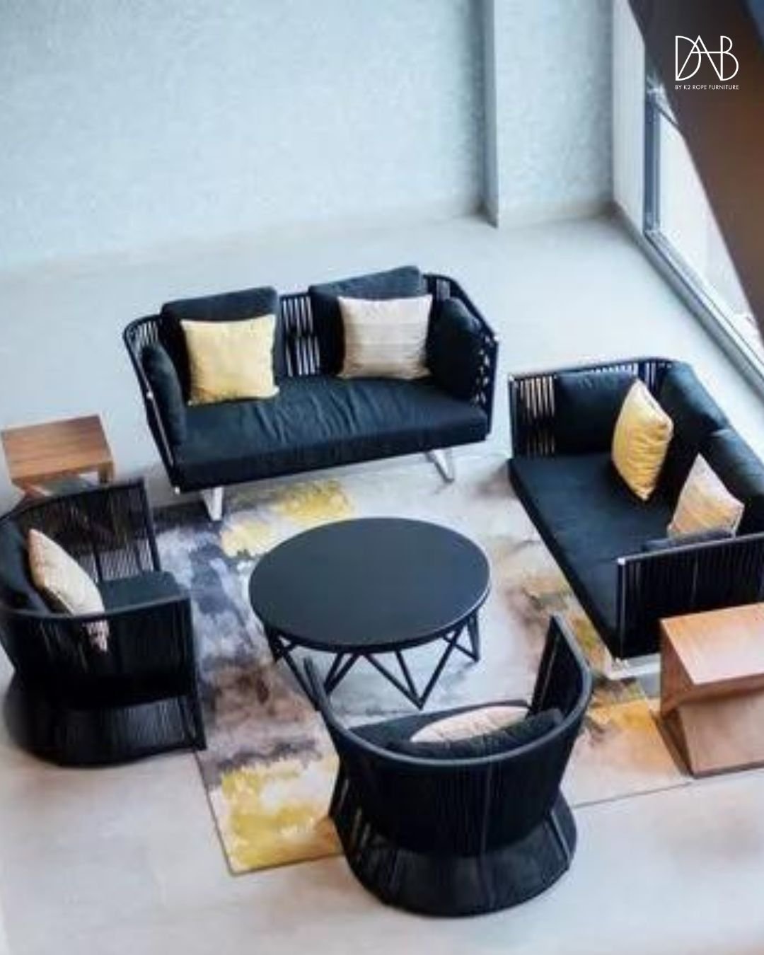 Luxury villa living room furniture recommendations